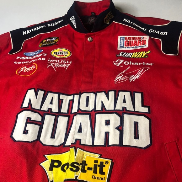 JH Designs Other - NASCAR Army National Guard Jacket XL Ford Roush JH